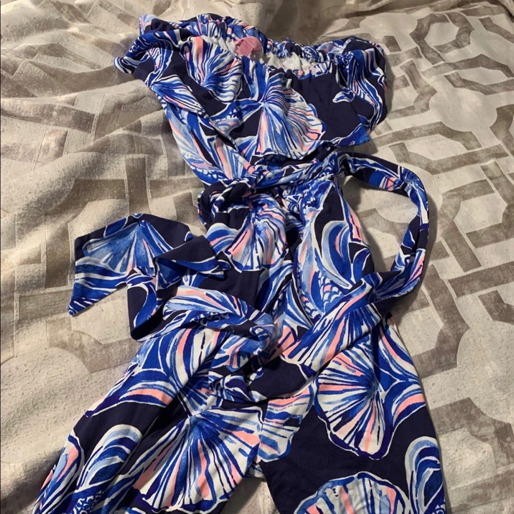 Lilly Pulitzer Aleatha Jumpsuit NWOT - Picture 2 of 2